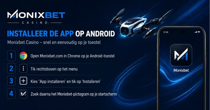 Monixbet Casino app banner